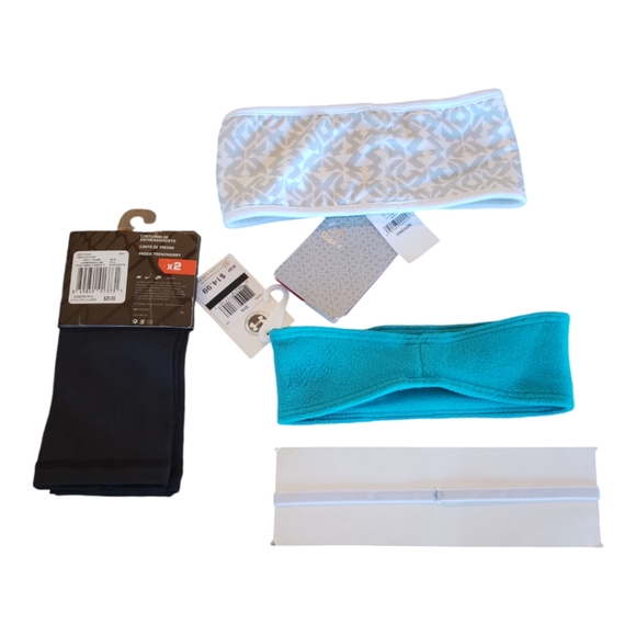 Under Armour Gap Fit Head Bands OS NWT and Nike Arm Warmer XS/S - Picture 2 of 12